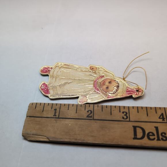 Victorian Die Cut Ornaments Cardboard Christmas Reproductions Merrimack Shackman - Picture 16 of 16